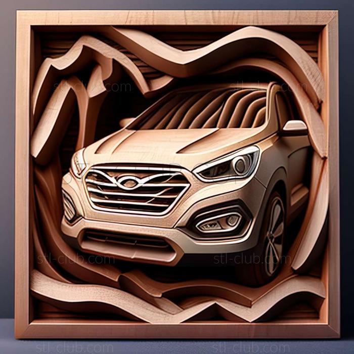 3D модель Hyundai ix55 (STL)